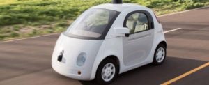Fig. 2. Google’s iconic driverless car [14].